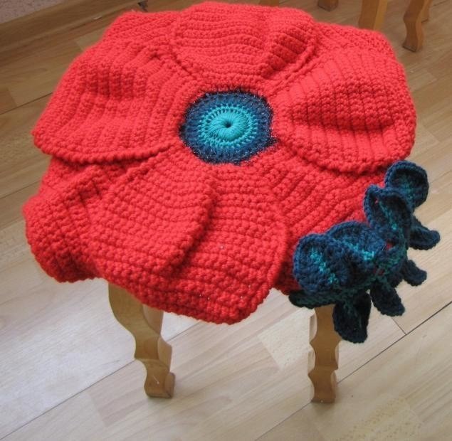 ​Нарядные сидушки на кухонные табуретки