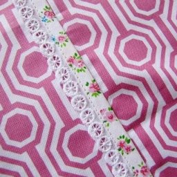 Отделка шва тесьмой