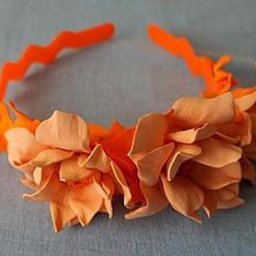 Мастер-класс: украшение "Фантазия из фоамирана": часть 3