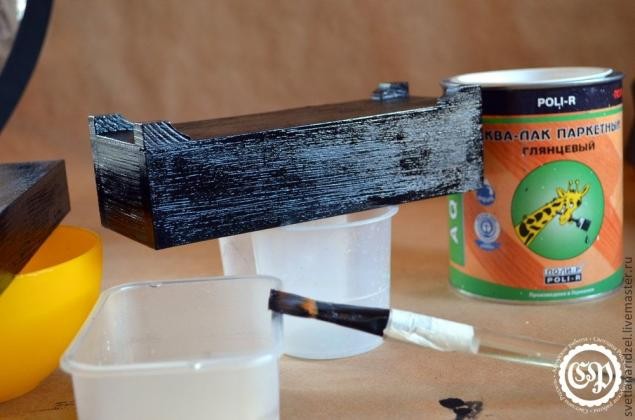 Шкатулка с кошкой: мастер-класс, часть 1