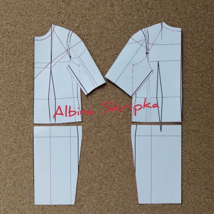 ​Стильное эффектное платье