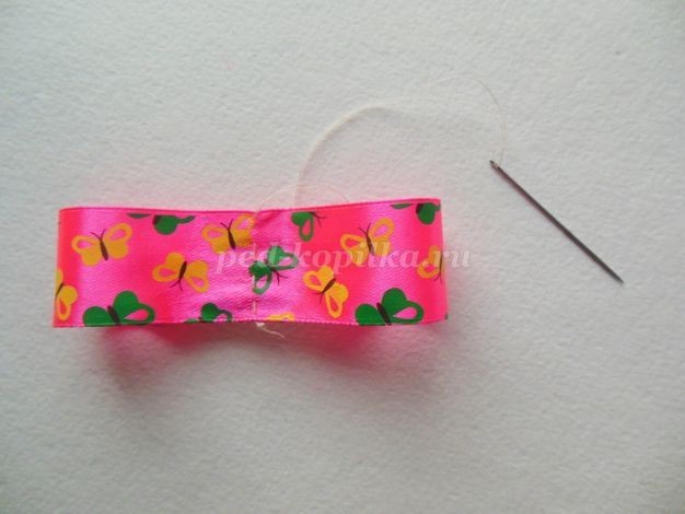 Бантики из атласной ленты: часть 2