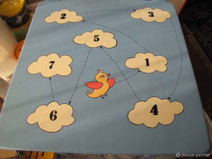 Мастерим необычный детский стульчик-развивалку