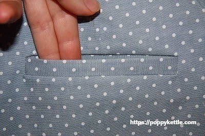 Карман с листочкой