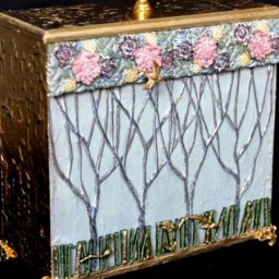 Декорируем шкатулку в различных техниках: часть 5