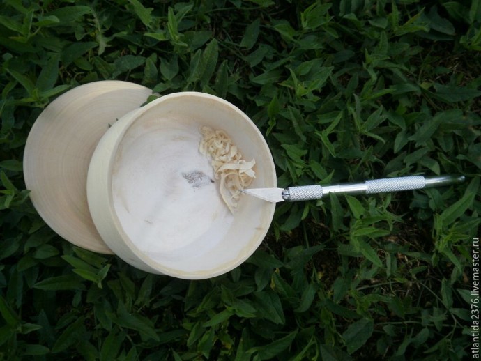 Декорируем шкатулку "Осенний дождь": часть 1