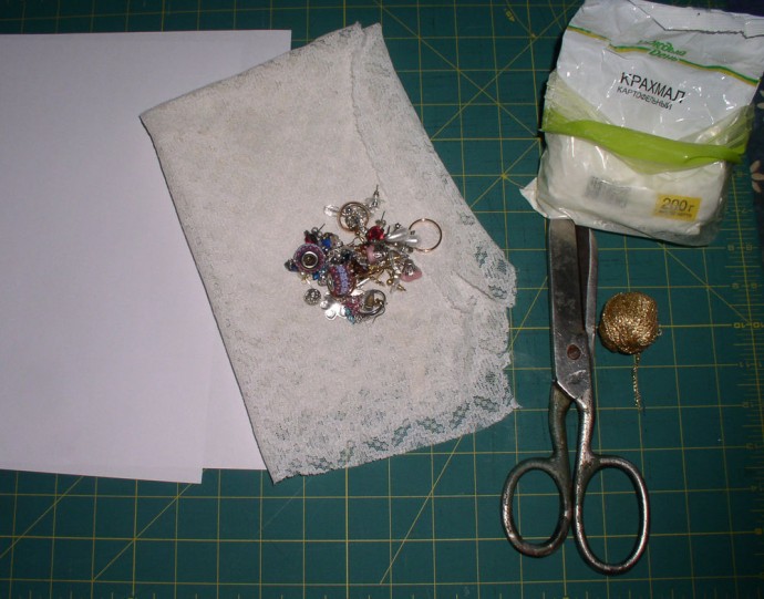 Как сшить ажурные ёлочки из кружева