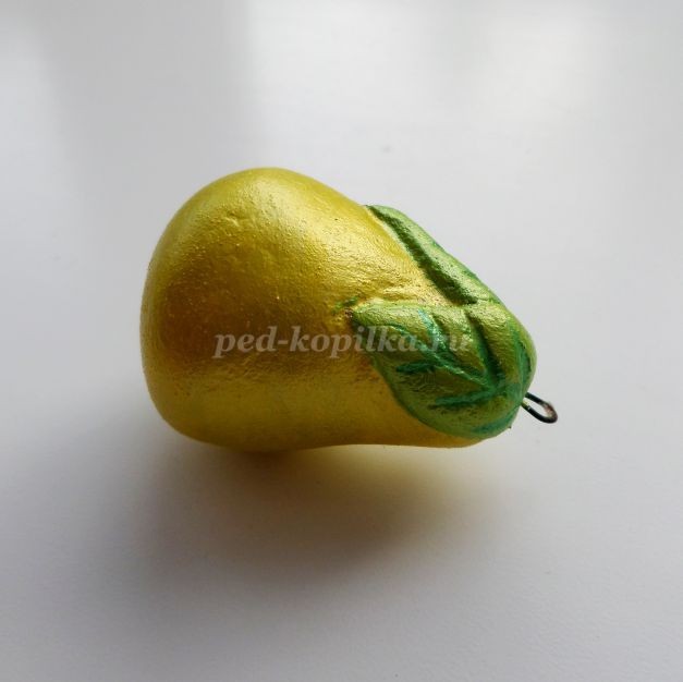 Ёлочная игрушка "Груша": часть 2 Ёлочная игрушка "Груша": часть 2