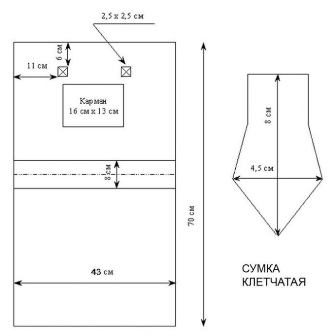 ​Шьем повседневную сумку