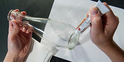 Славные курочки: имитация витража