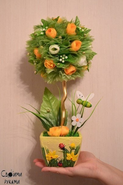 Топиарий "Дерево счастья"