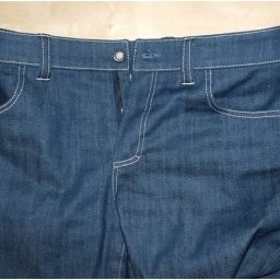 Обработка боковых карманов на джинсах