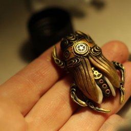 Лепим жука в стиле steampunk: часть 1