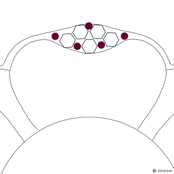 Мастерим брошь-цветок "Flower of the Universe": часть 1