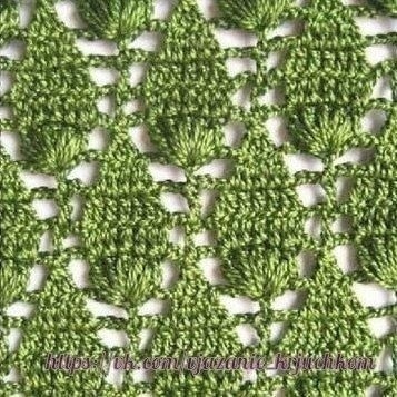 Очень красивые узоры крючком