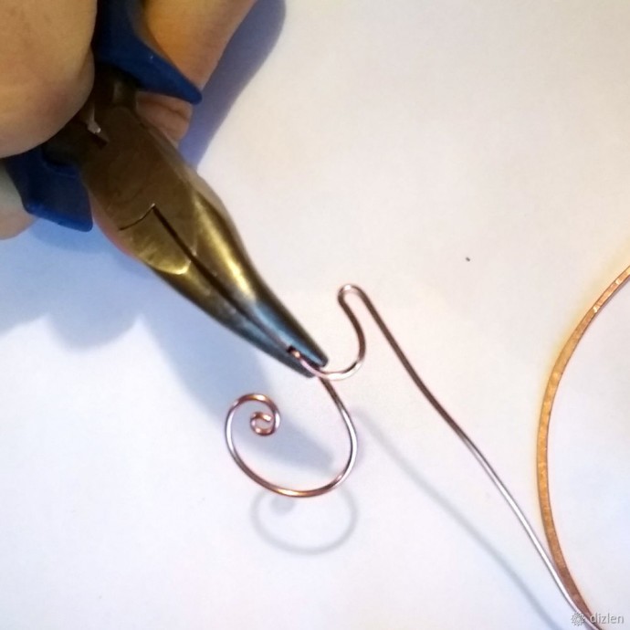 Подкова на стену: мастер-класс в технике wire wrap, часть 2