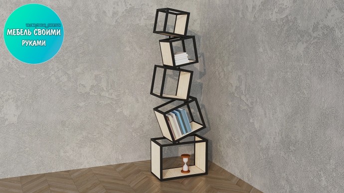 ​Полки в стиле лофт