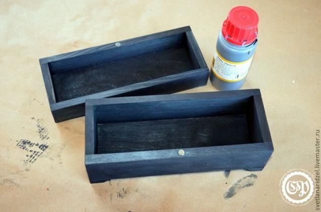 Шкатулка с кошкой: мастер-класс, часть 1