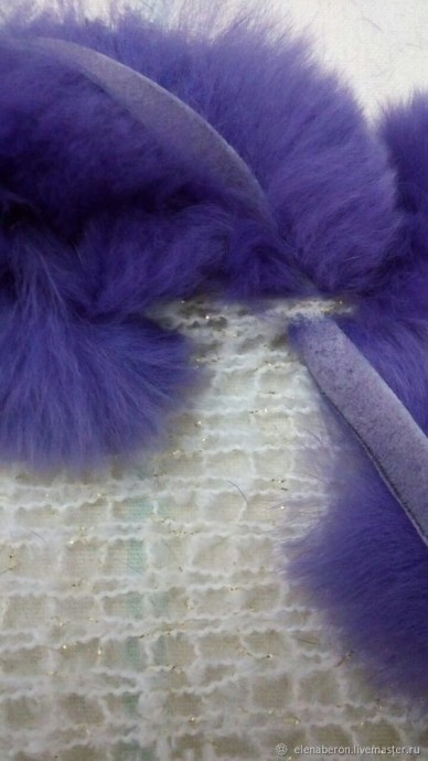 Создаем меховой шарф своими руками