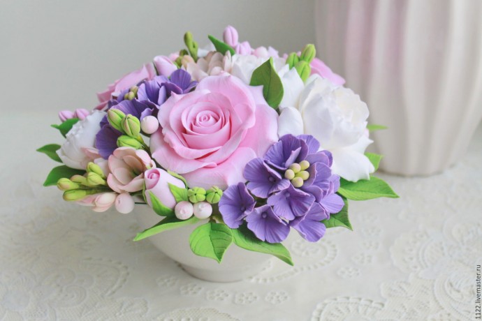 ​Чарующие букеты из фоамирана