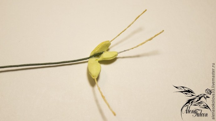 ​Делаем колосок из фоамирана: часть 3