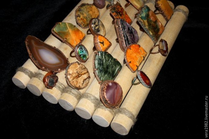 Делаем подставку для колец: часть 2