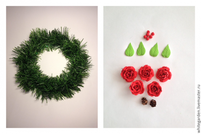 Изготавливаем прекрасный венок Изготавливаем прекрасный венок