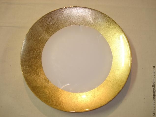 Декупаж и травление потали