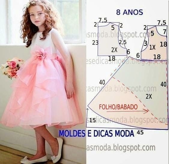 ​Нарядные праздничные платья для девочек