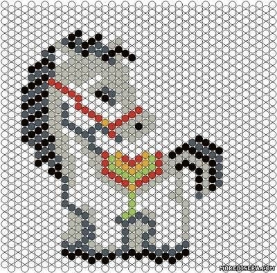 Новогодние подвески с лошадками