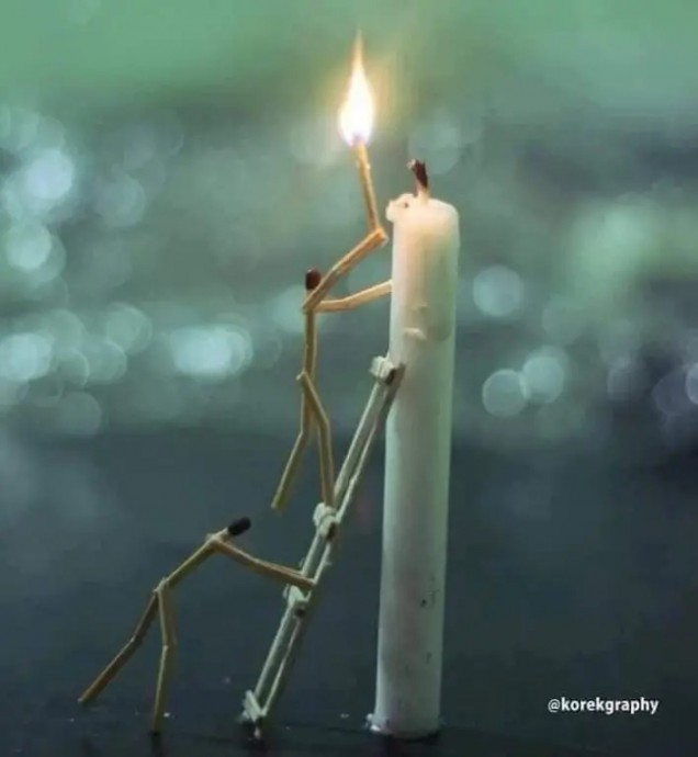 Объемные арт-инсталляции из спичек Объемные арт-инсталляции из спичек