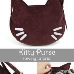 ​Шьём сумочку в виде кота