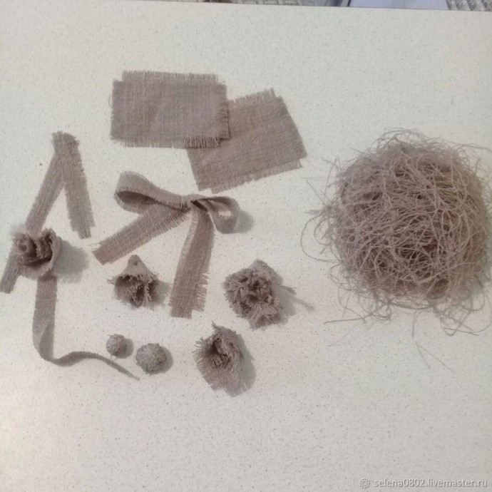 Создаём рождественский венок: часть 2