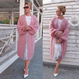 ​Красивый узор для кардигана