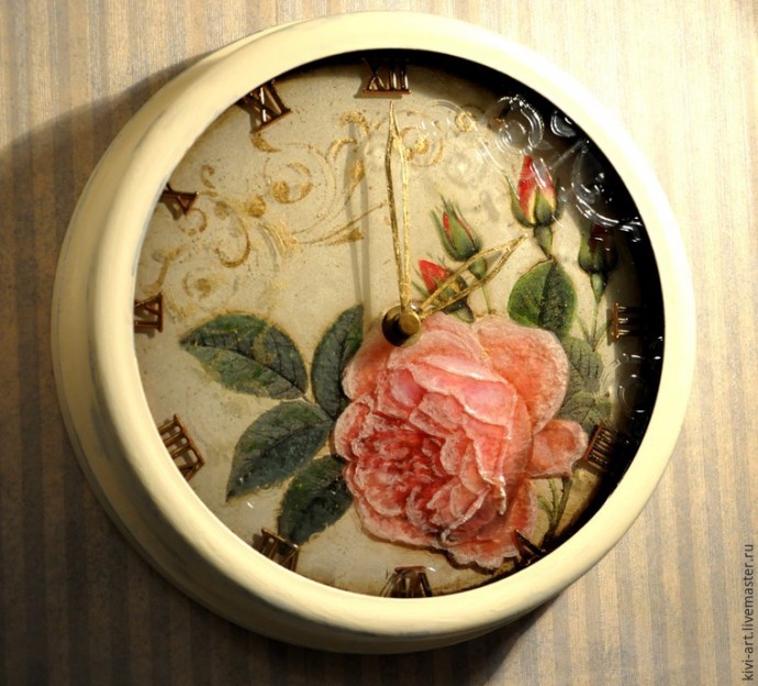 ​Декорирование часов с необычным стерео-эффектом: часть 2