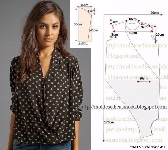 Летние блузы