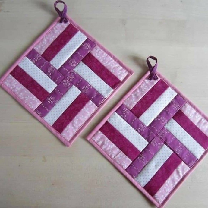 ​Подушки и прихватки в технике пэчворк