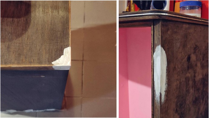 Реставрация винтажной тумбы: часть 1