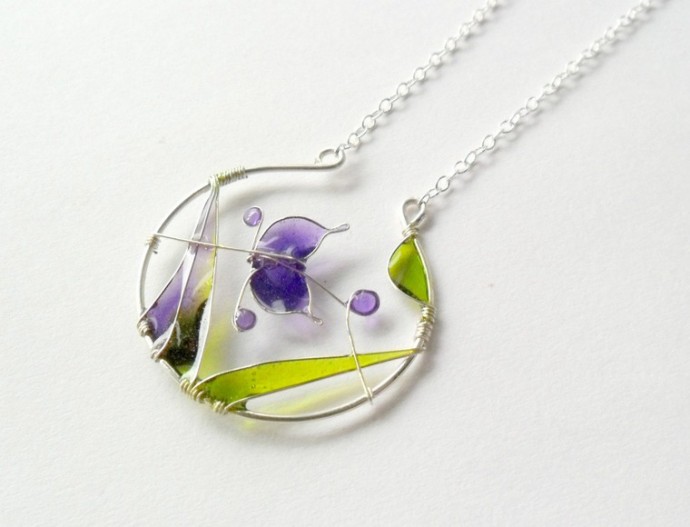 ​Украшения из проволоки и эпоксидной смолы