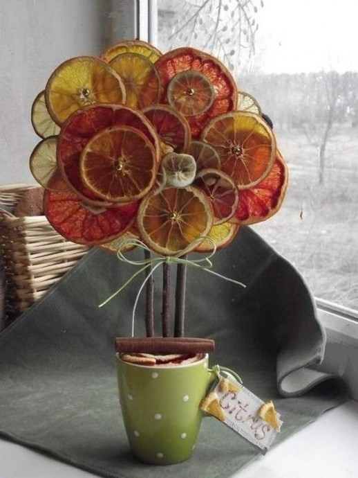 Цитрусовый декор
