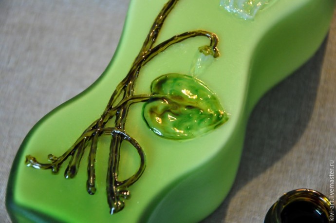 ​Декорирование вазы в стиле модерн: часть 2