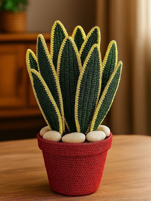 ​Идеи вязаных цветов