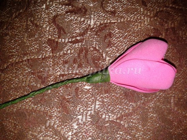 Крокусы из фоамирана: часть 2