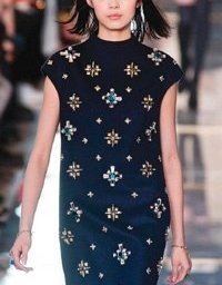 ​Прямое платье без рукавов