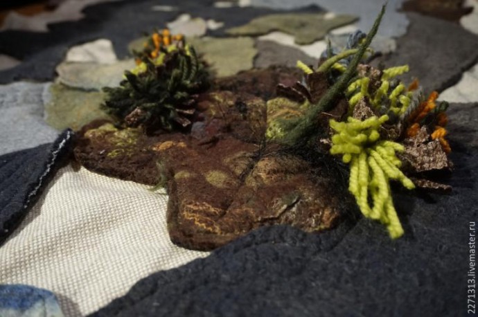 ​Шьем уютный коврик "Лесная полянка": часть 3