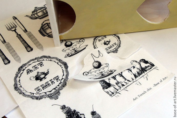 ​Создаем чайный домик "Нежная история"