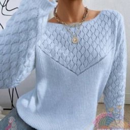 Вяжем пуловер