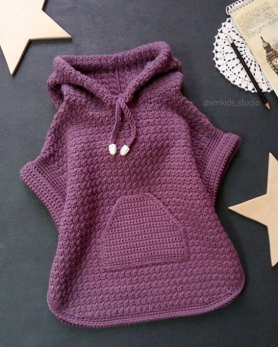 Жилет с капюшоном Жилет с капюшоном