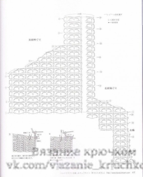 Ажурный жакет на позднее лето