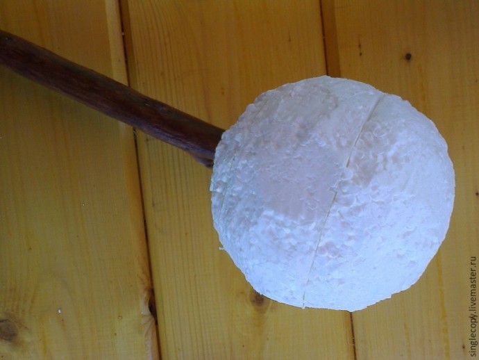 Делаем топиарий с золотыми орешками